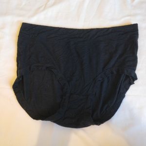 Intimated Black Microfiber Panties